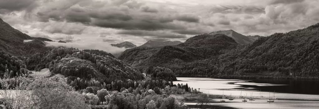 Clouds over Mondsee odds and ends