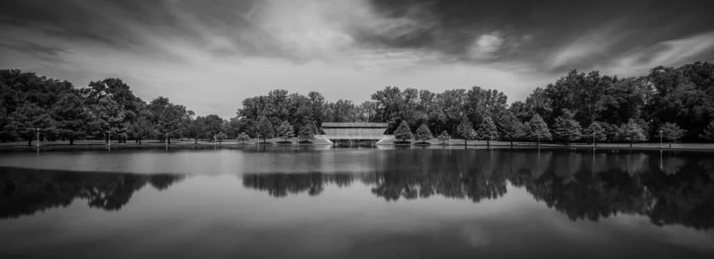 Brownsville Covered Bridge  panorama