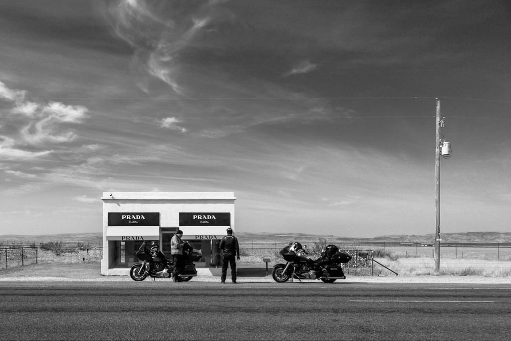 prada marfa bikers