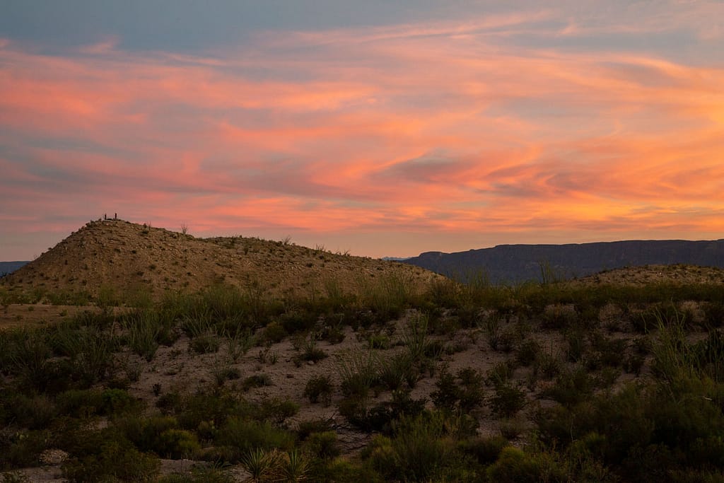 big bend sunset