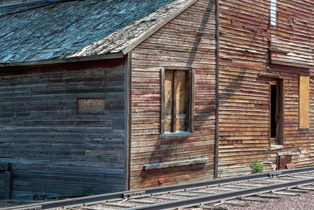 Hobson Grain Elevator Texture