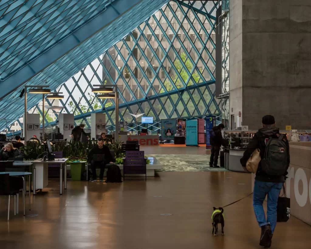 Fido Is A Book Lover - Seattle Public Library