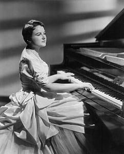 talent Ruth Slenczynska at piano