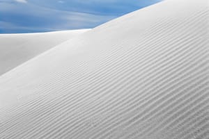 white sands