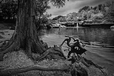 mckinney falls state park lower falls