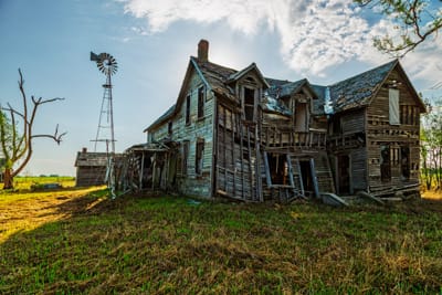 old farmhouse