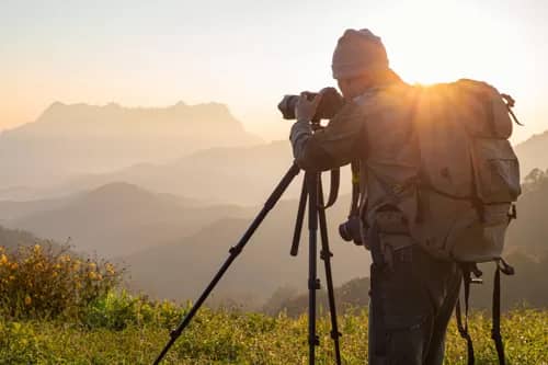 Traveling light or carrying gear