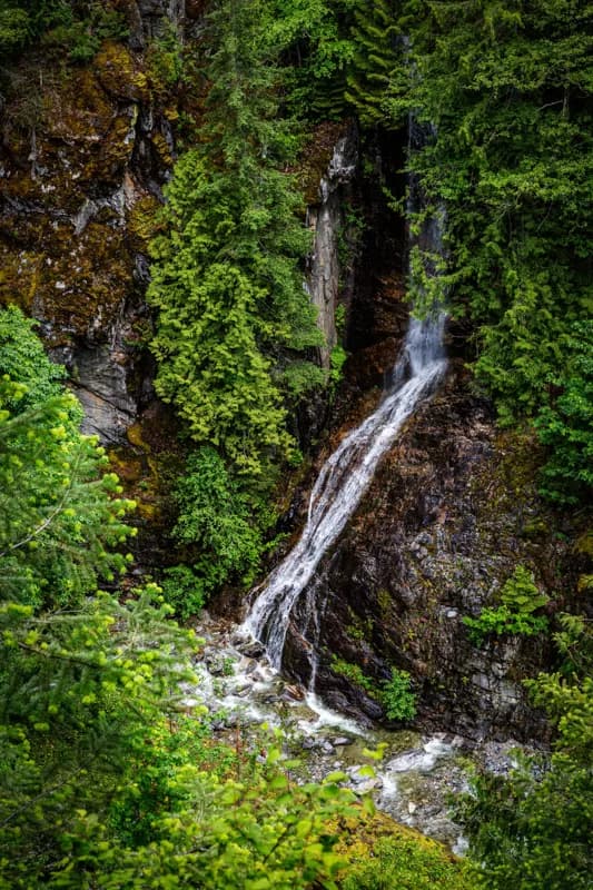 Unnamed Falls at Gorge Creek