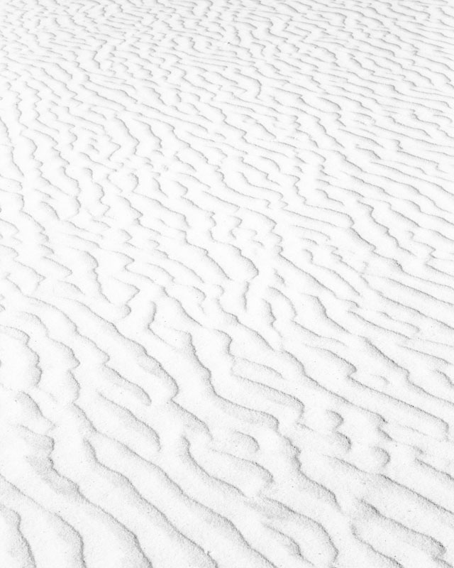 white sands