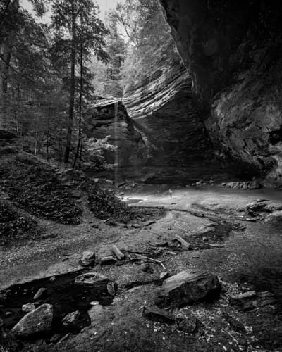 Ash Cave and Waterfall