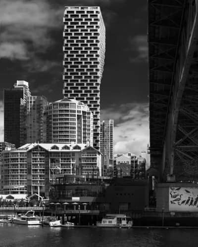 Vancouver House Seen From Underneath The Granville Island Bridge